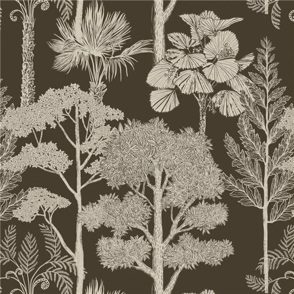 Peel and Stick Wallpaper Brown Forest Contact Paper Vintage Tree Wall17.3